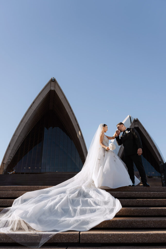 Sydney Opera House Wedding Photo